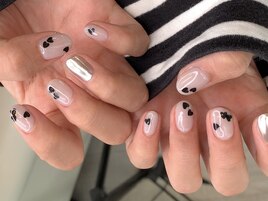ハートホロネイル