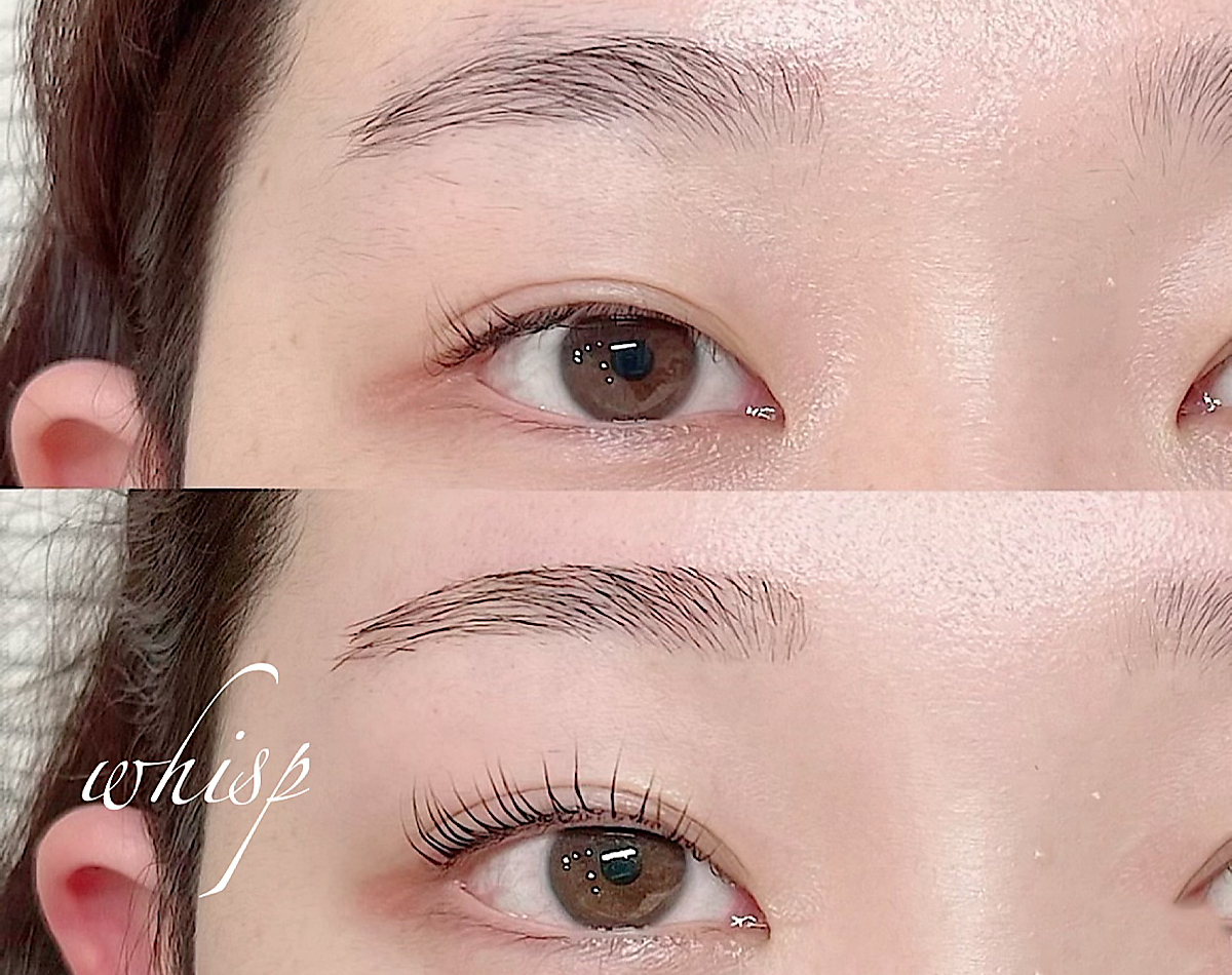 ウィスプ(WHISP)/まつげパーマ（上）