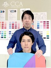 カラークリエーション(COLOR CREATION)/○男性の似合う色を見つけます