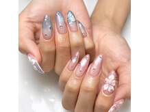 chai. 仙台泉中央店　【韓国ネイル/長さだし/持ち込み/定額/スカルプ/韓国パーツ】の雰囲気（持ち込みデザイン）