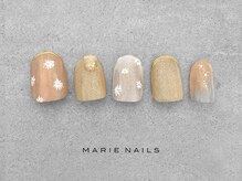 マリーネイルズ 大阪梅田店(MARIE NAILS)/新規様8800円 0408a 押し花