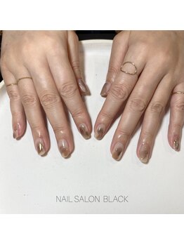 ブラック 池尻大橋店(BLACK)/ニュアンスネイル