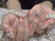 モアネイル 新宿/ワンホンネイル/持ち込み/新宿