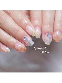 ニュアンスカラフルネイル