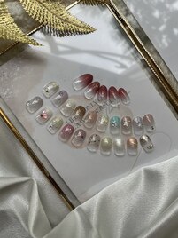 ワンポイントデザインネイル