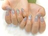 【ハンドネイル★初回オフ無料】大人シンプルワンポイントアートネイル¥6350