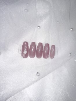 ラウレア(Laure'a)/定額デザイン 薔薇ネイル