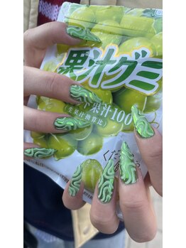 【リリカ】グミ？ネイル