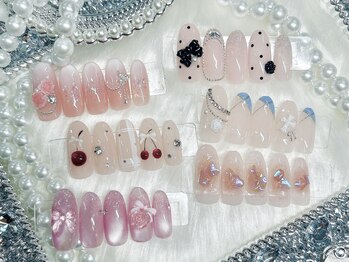 マーメイド 秦野店(Mermaid)の写真/毎月変わるトレンド・季節感を取り入れた定額デザイン有◎シンプル～華やかなアートまで常時40種類以上！