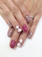 ネイルサロン ティアラリュクス 市川北口店(Tiara Luxe)/アーガイル柄