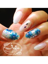 ジュジュ(Juju)/雪の結晶ネイル