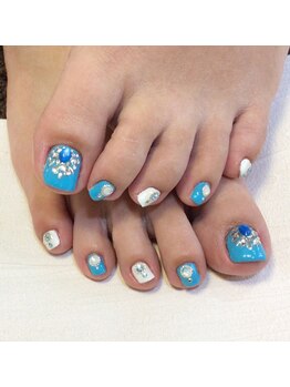ラブネイル(LOVE NAIL)/サマー★フットネイル
