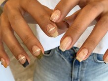 リッシュ(RICHE)/秋のフレンチネイル