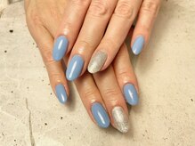 ヘアーアンドネイル ルシア(Hair&Nail Lucia)/ワンポイント色変えワンカラー