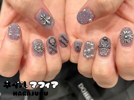 フラッシュ/シルバー/メタリック