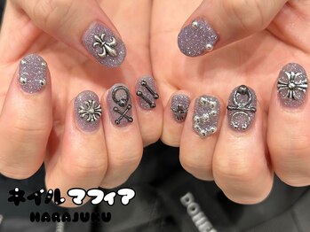 ネイルマフィア 原宿(NAIL MAFIA)/フラッシュ/シルバー/メタリック