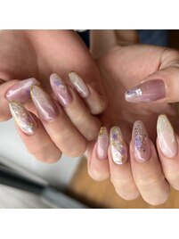 ピンク♪ニュアンス♪キラキラ♪