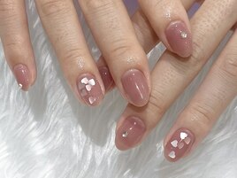 ワンカラー×ハートホロ¥6000～