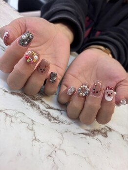 ハニービー(Honey Bee)/クリスマスネイル