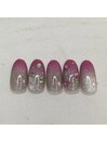 PK3 5500円(甘皮ケア込み)