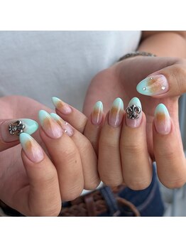 アイネイルトゥー 小倉(ai nail two)/夏ネイル