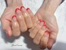 【HAND】バーチャルフレンチ10400/爪を削らないパラジェル使用◎