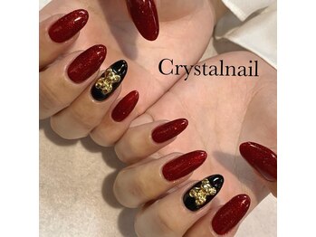 クリスタルネイル ボンベルタ橘店(CRYSTAL NAIL)/くまネイル