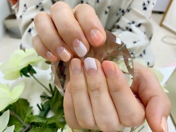 プルミエ ネイル(Premier Nail)/フレンチ★シャーベットカラー