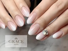 グレース ネイルズ(GRACE nails)/ホワイトグラデーション