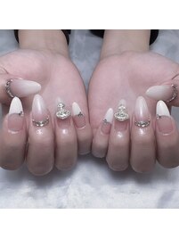 ちゅるんとワンホンネイル