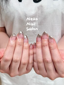 ネコ(Neko)/ミラー&グラデーション