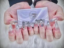 アキコネイルサロン(Akikoネイルサロン)/10本長さだし＋持ち込みデザイン