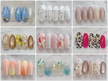 ナナズネイル 魚町店(NANA’sNail)の雰囲気(【7月ver】毎月変わるデザイン。可愛いを詰め込みました♪)