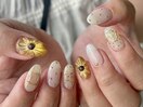 ひまわりネイル by nagisa