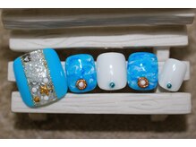 ネイルサロン ユーア(Yu a)/フット定額デザイン　￥10480