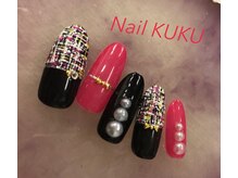 ネイルサロン ネイルクク(Nail KUKU)/ビビットピンク♪