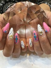 エスフィーネイルサロン ブリーユ(Esfy nailsalon Brille)/大理石ネイル