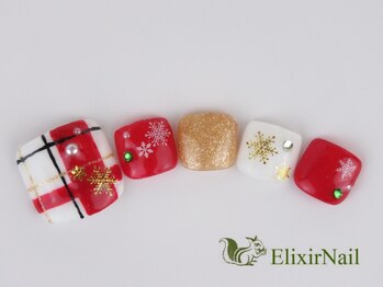 エリクサーネイル 神田(Elixir Nail)/フット やり放題 / クーポン使用