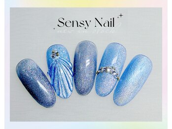 センシー ネイル スタジオ(Sensy Nail Studio)/新発売の海ネイル