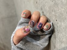 ファンクションネイルズ 表参道 原宿(FUNCTION NAILS)/らくがき/色鉛筆