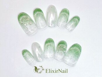 エリクサーネイル 渋谷(Elixir Nail)/定額aシンプル/クーポン使用