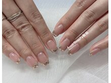アモールビューティー 新宿店(Amor Beauty)/カラス　フレンチアートネイル