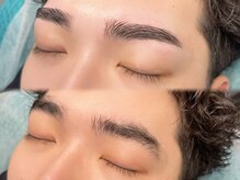 まつげや眉毛の扱いはとにかく丁寧に。