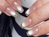 ガラスフレンチネイル♪パラジェルあり
