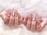【ネイル/長さだし】うるうる艶マグネット★ワンカラー &nbsp;￥10900