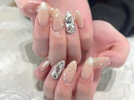 埋め尽くしネイル