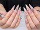 ネイルズ イロハ 池袋店(NAILS 168)の写真/【池袋エリアトップクラスの実力】長さだしデザインが豊富◎3000種以上のパーツをご用意！モチの良さ◎