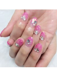 ストーン系ネイル