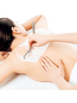 ジャパンオレンジシェーブ 長町本店(Japan Orange Shave)/自己手入れが難しい背中ケアもOK