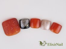 エリクサーネイル 神田(Elixir Nail)/フット やり放題 / クーポン使用